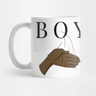 The Roast hand (black text) Mug